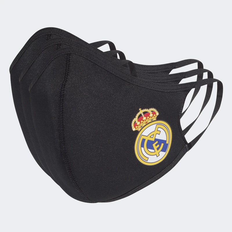 Jual Masker Sneakers Adidas Real Madrid Face Covers 3 Pack Black Original Hb5042 - v3.ncrsport.com