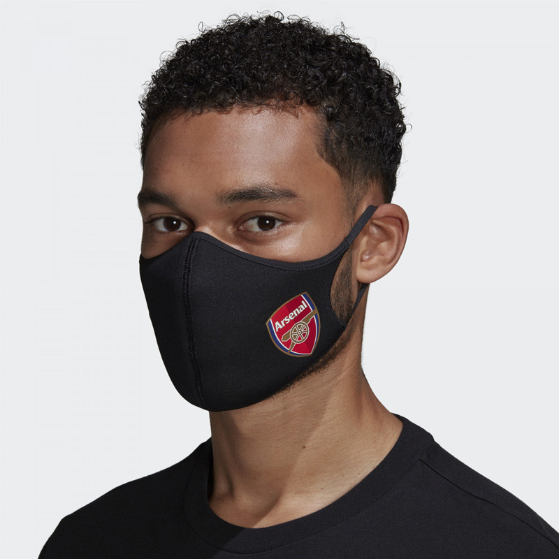 Jual Masker Sneakers Adidas Arsenal Face Covers 3 Pack Black Original Hb5043 - v3.ncrsport.com