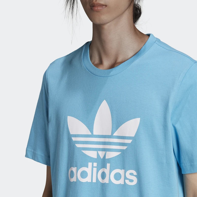 Jual Baju Sneakers Adidas Adicolor Classics Trefoil Tee Blue Original He9513 - v3.ncrsport.com