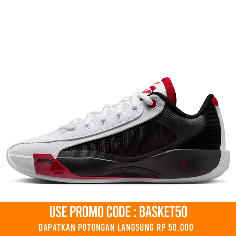 Jual Sepatu Basket Air Jordan Luka .77 Pf "Bloodline" Gym Red Original Hf0819-101 - v3.ncrsport.com