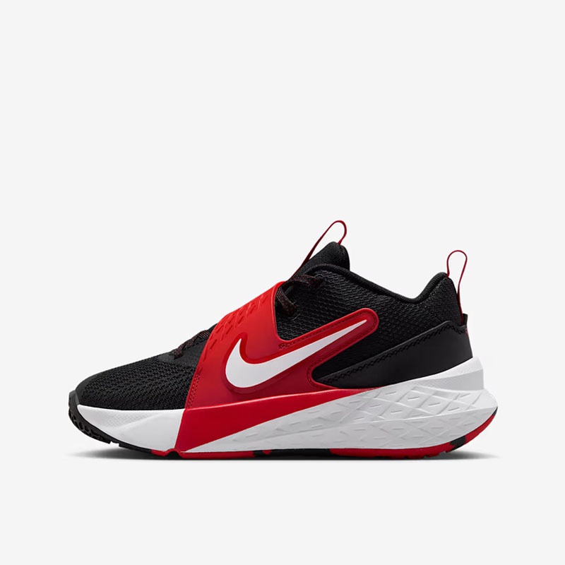 Jual Sepatu Basket Nike Team Hustle D 11 Gs Black University Red Original Hf6279-001 - v3.ncrsport.com