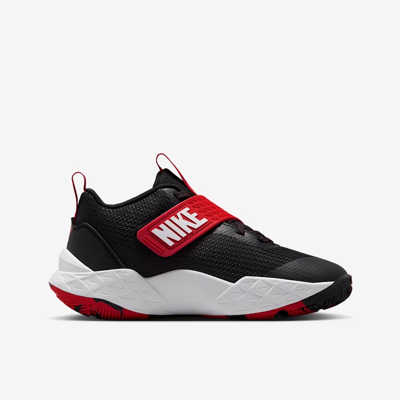 Jual Sepatu Basket Nike Team Hustle D 11 Gs Black University Red Original Hf6279-001 - v3.ncrsport.com