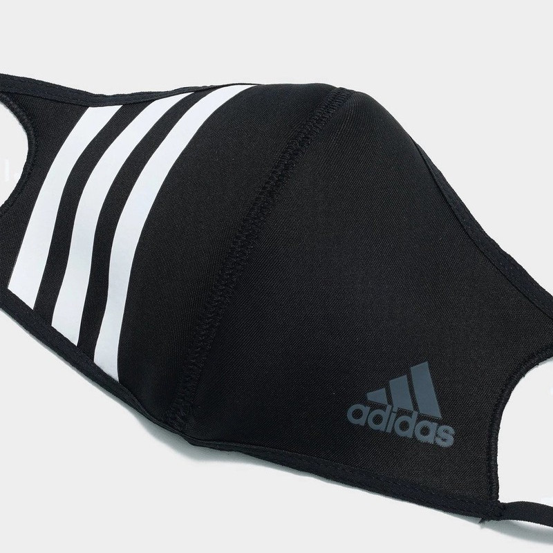 Jual Masker Sneakers Adidas Face Cover 3-Stripes Black Original Hf7045 - v3.ncrsport.com