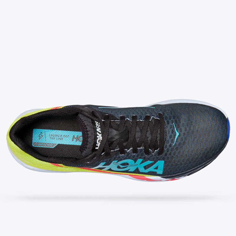 Jual Sepatu Lari Hoka One One Rocket X Black Original Hke1113532Be - v3.ncrsport.com