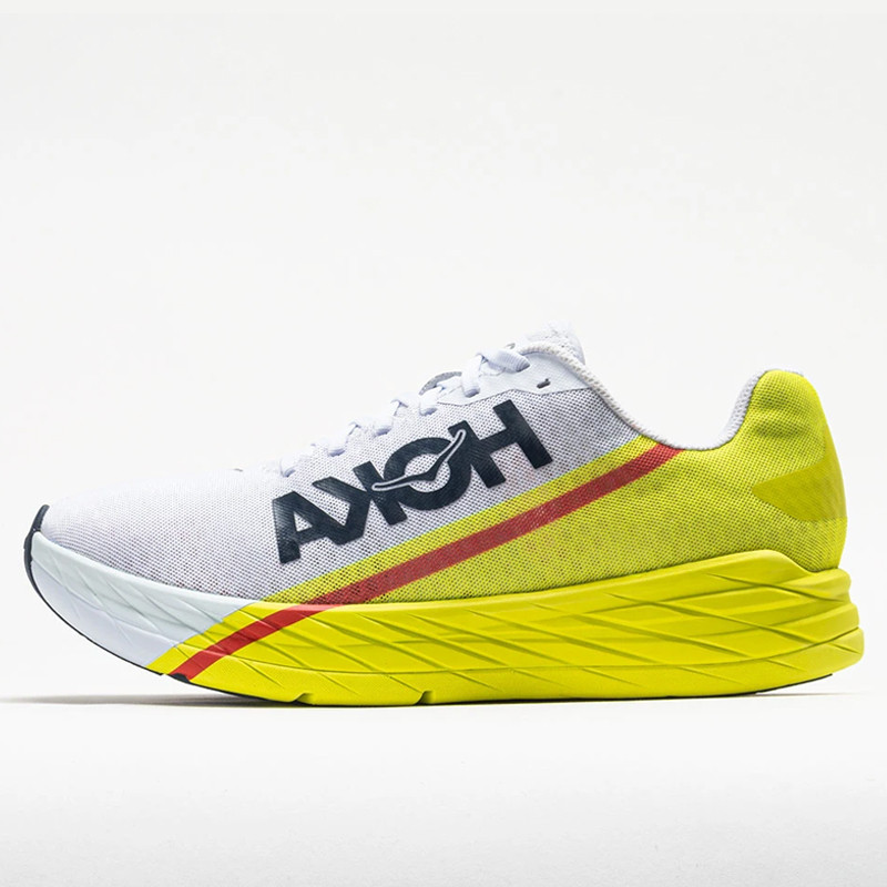 Jual Sepatu Lari Hoka One One Rocket X White Evening Primrose Original Hke1113532We - v3.ncrsport.com