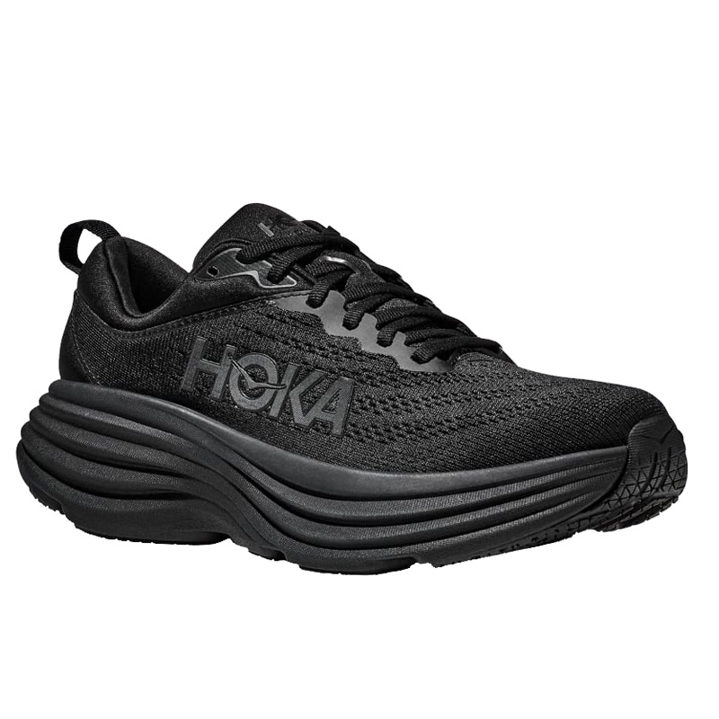 Jual Sepatu Lari Hoka One One Bondi 8 Black Original Hke1123202Bb - v3.ncrsport.com