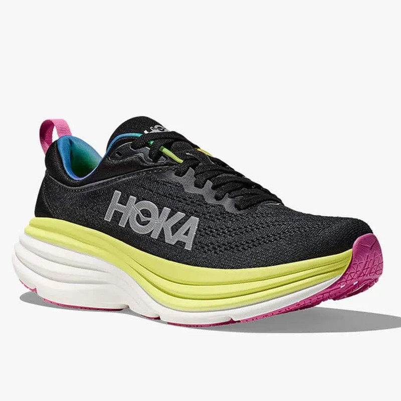 Jual Sepatu Lari Hoka One One Bondi 8 Black Original Hke1123202Bc - v3.ncrsport.com