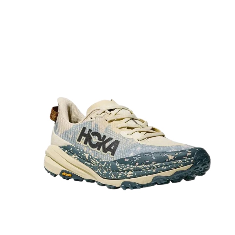 Jual Sepatu Trail Hoka One One Speedgoat 6 Pampas Grass-Faded Navy Original Hke1147791Pf - v3.ncrsport.com