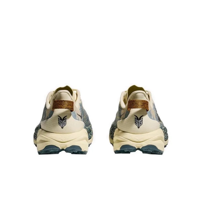 Jual Sepatu Trail Hoka One One Speedgoat 6 Pampas Grass-Faded Navy Original Hke1147791Pf - v3.ncrsport.com