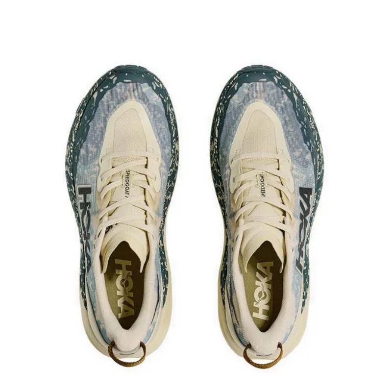 Jual Sepatu Trail Hoka One One Speedgoat 6 Pampas Grass-Faded Navy Original Hke1147791Pf - v3.ncrsport.com