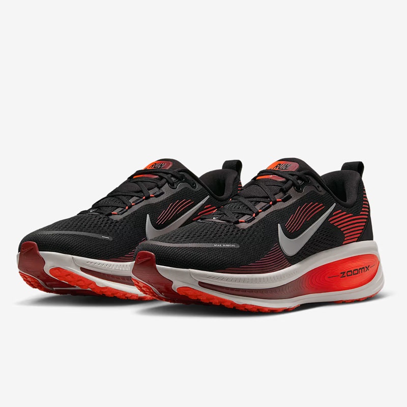Jual Sepatu Lari Nike Vomero 18 Black - Bright Crimson - Team Red - Summit White Original Hm6803-008 - v3.ncrsport.com