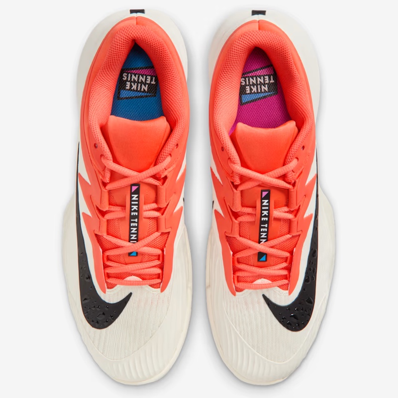 Jual Sepatu Tennis Nike Vapor Pro 3 Sail - Turf Orange - Blue Ribbon Heather - Black Original Ib6558-100 - v3.ncrsport.com