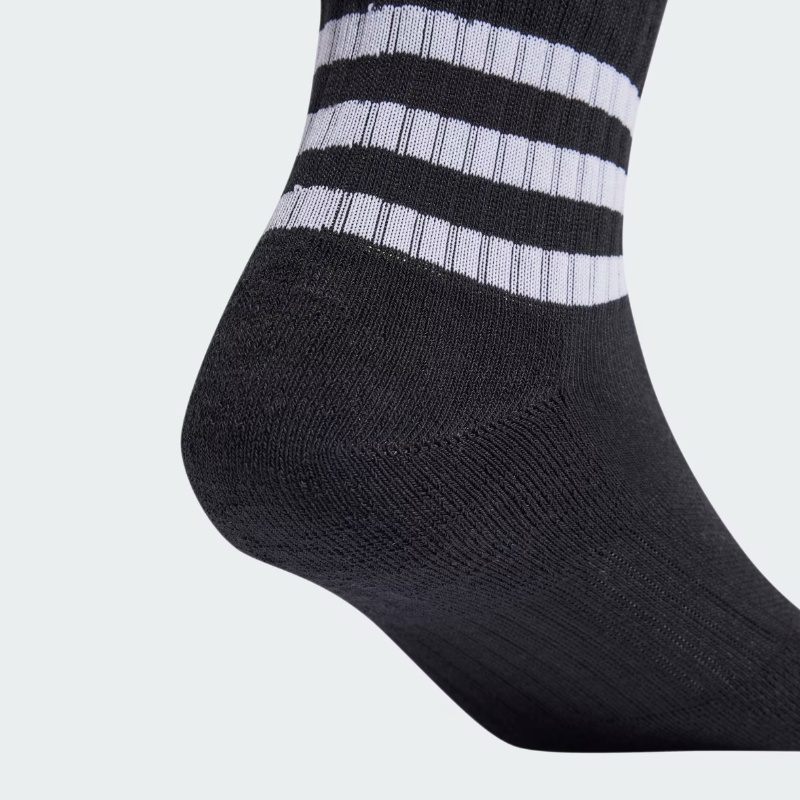 Jual Kaos Kaki Lari Adidas 3-Stripes Cushioned Sportswear Low-Cut Socks 3 Pairs Black-White Original Ic1317 - v3.ncrsport.com