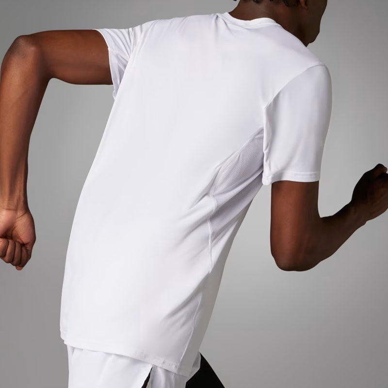 Jual Baju Lari Adidas Adizero E Tee White Original In1157 - v3.ncrsport.com