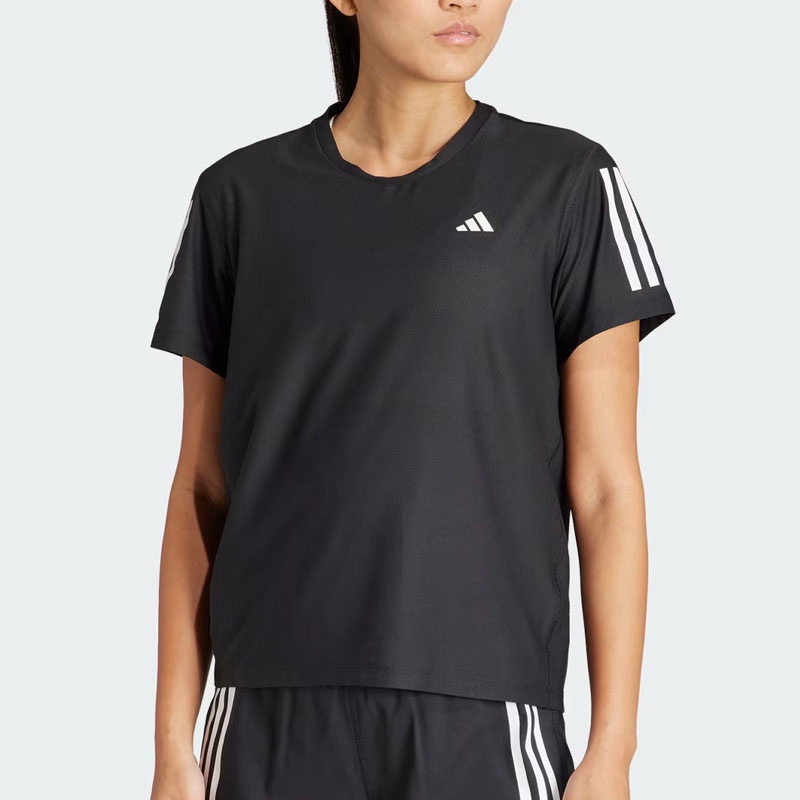 Jual Baju Lari Adidas Own The Run Tee Black Original In2961 - v3.ncrsport.com