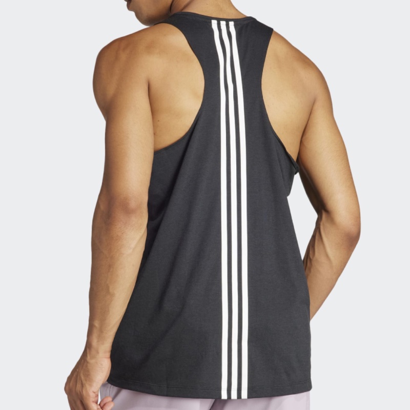 Jual Baju Lari Adidas Own The Run 3-Stripes Black Original Iq3837 - v3.ncrsport.com