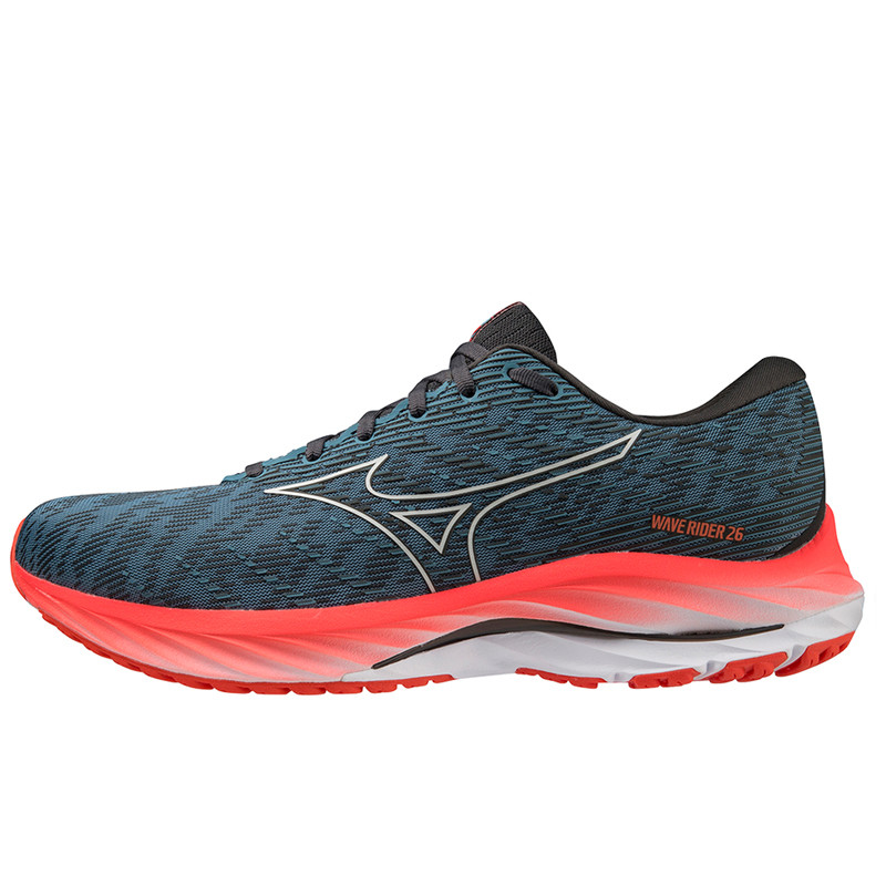 Beli Sepatu Lari Mizuno Wave Rider 26 Provincial Blue Original J1Gc220351