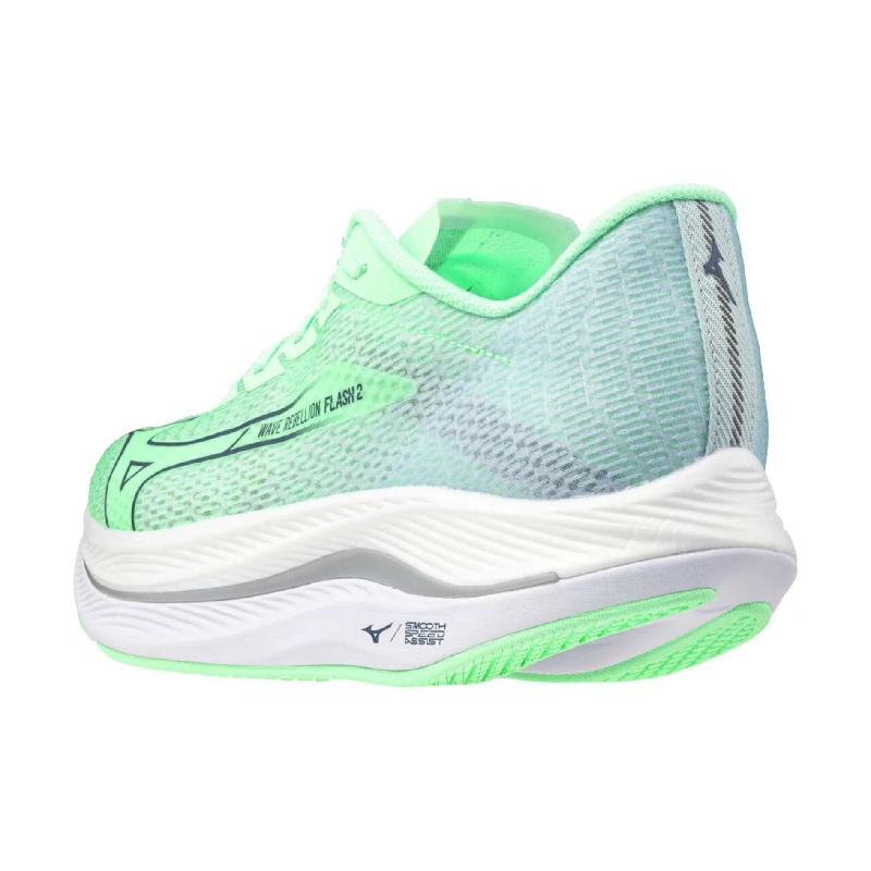 Jual Sepatu Lari Wanita Mizuno Wmns Wave Rebellion Flash 2 Neo Mint Original J1Gd243591 - v3.ncrsport.com