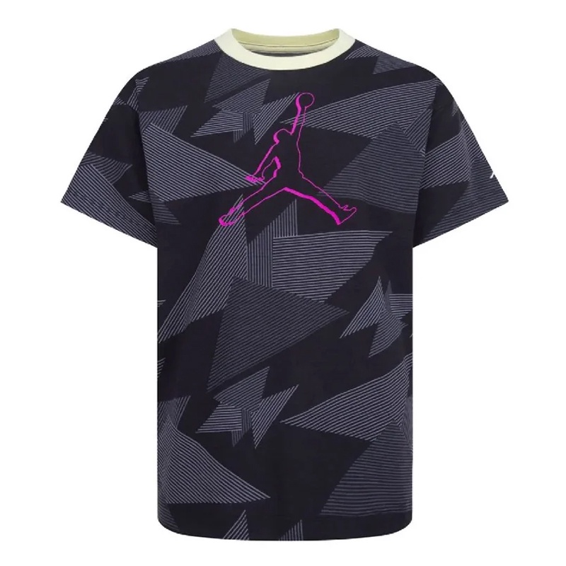 Jual Baju Basket Air Jordan Fundamental Print Kids Tee Black Original Jdk45C607023 - v3.ncrsport.com