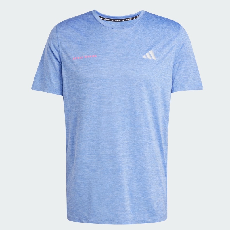 Jual Baju Lari Adidas T-Shirt Melange Own The Run Blue Fusion Original Jl8725 - v3.ncrsport.com