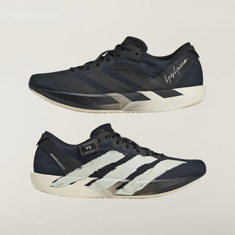 Jual Sepatu Lari Adidas Y-3 Adios 9 Black - Black - Off White Original Jr6652 - v3.ncrsport.com