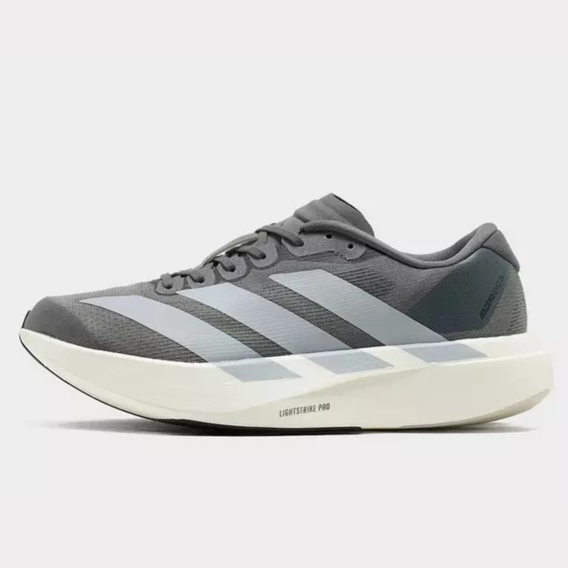 Beli Sepatu Lari Adidas Adizero Evo Sl Grey Four - Halo Silver - Core Black Original Js4489