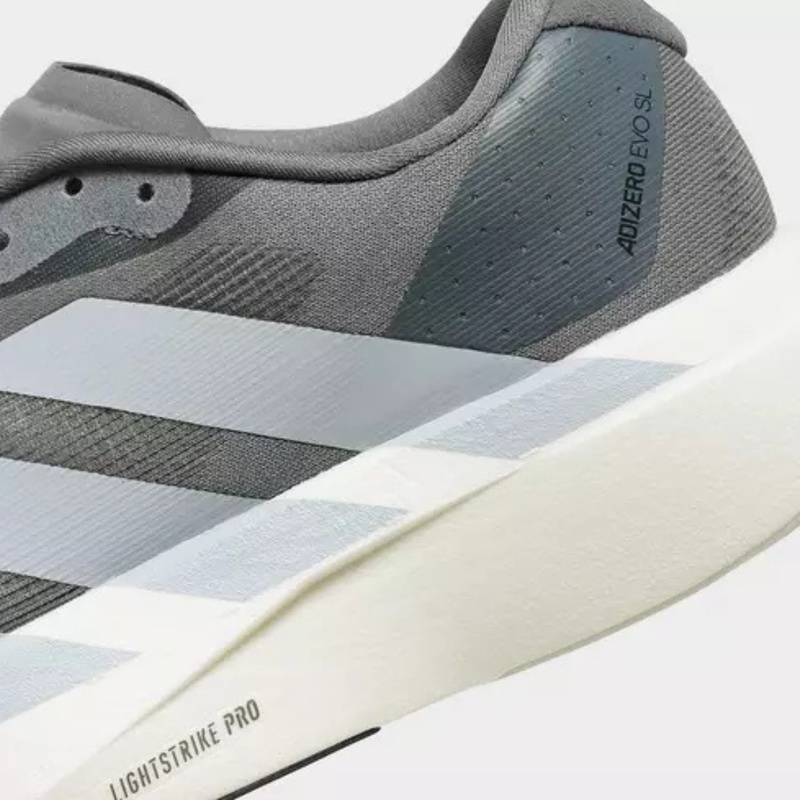 Jual Sepatu Lari Adidas Adizero Evo Sl Grey Four - Halo Silver - Core Black Original Js4489 - v3.ncrsport.com