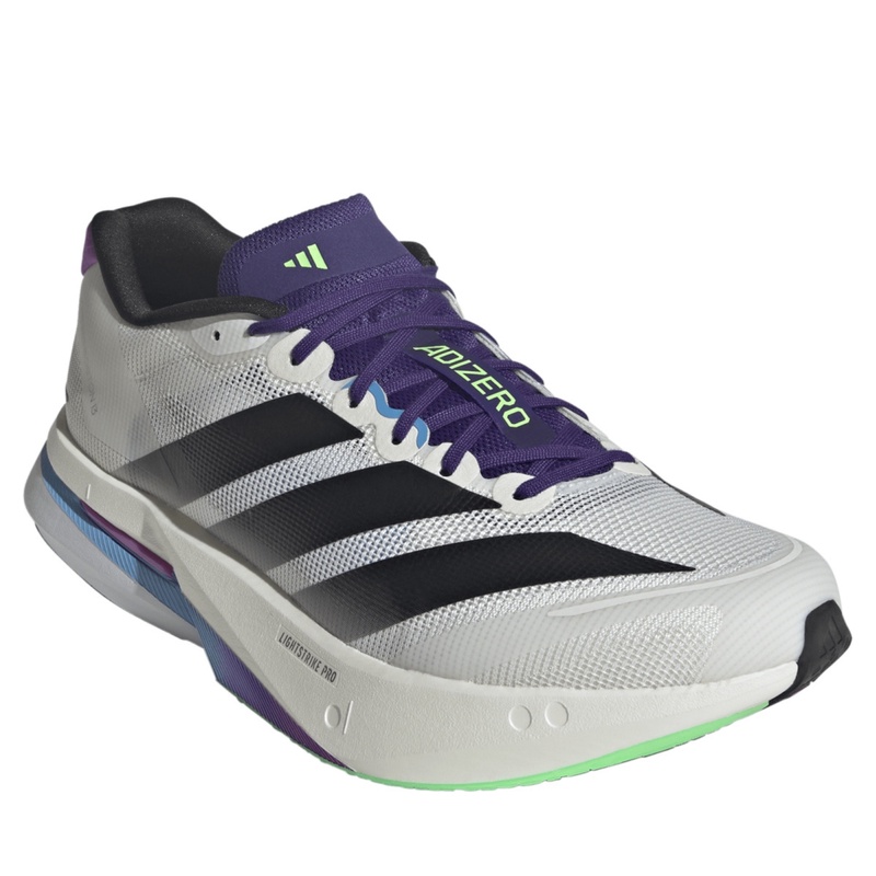 Jual Sepatu Lari Adidas Adizero Boston 13 Core White Core Black - Lime Burst Original Js4946 - v3.ncrsport.com