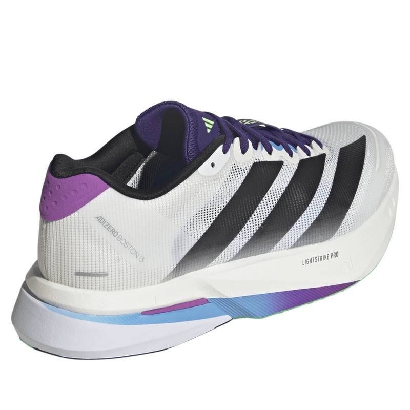 Jual Sepatu Lari Adidas Adizero Boston 13 Core White Core Black - Lime Burst Original Js4946 - v3.ncrsport.com