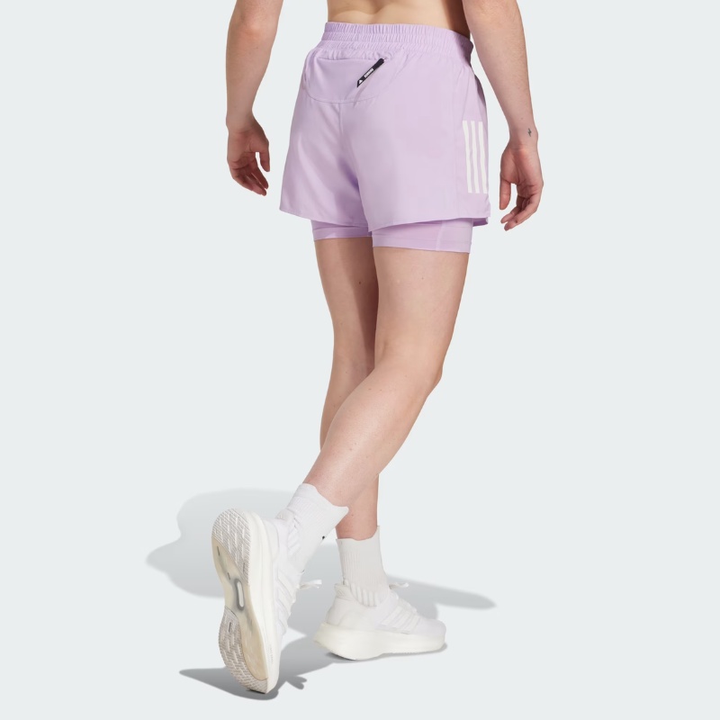 Jual Celana Lari Wanita Adidas Wmns Own The Run Climacool 2-In-1 Shorts Powder Plum Original Jw9693 - v3.ncrsport.com