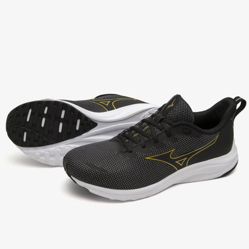 Jual Sepatu Lari Mizuno Esperunzer Black Gold Original K1Ga214423 - v3.ncrsport.com