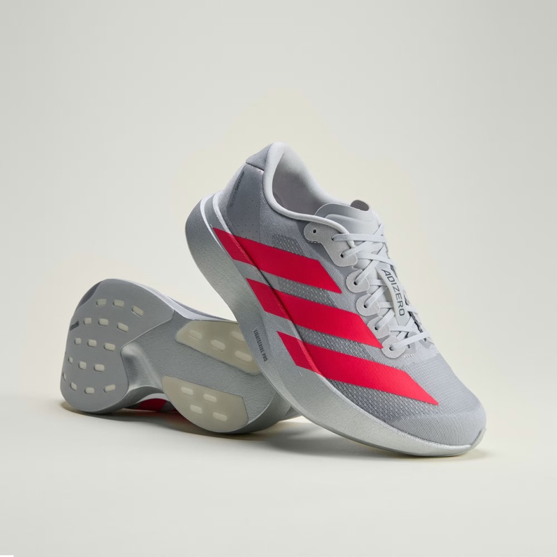 Jual Sepatu Lari Adidas Adizero Evo Sl Silver Metallic - Lucid Red - Iron Metallic Original Ki3381 - v3.ncrsport.com