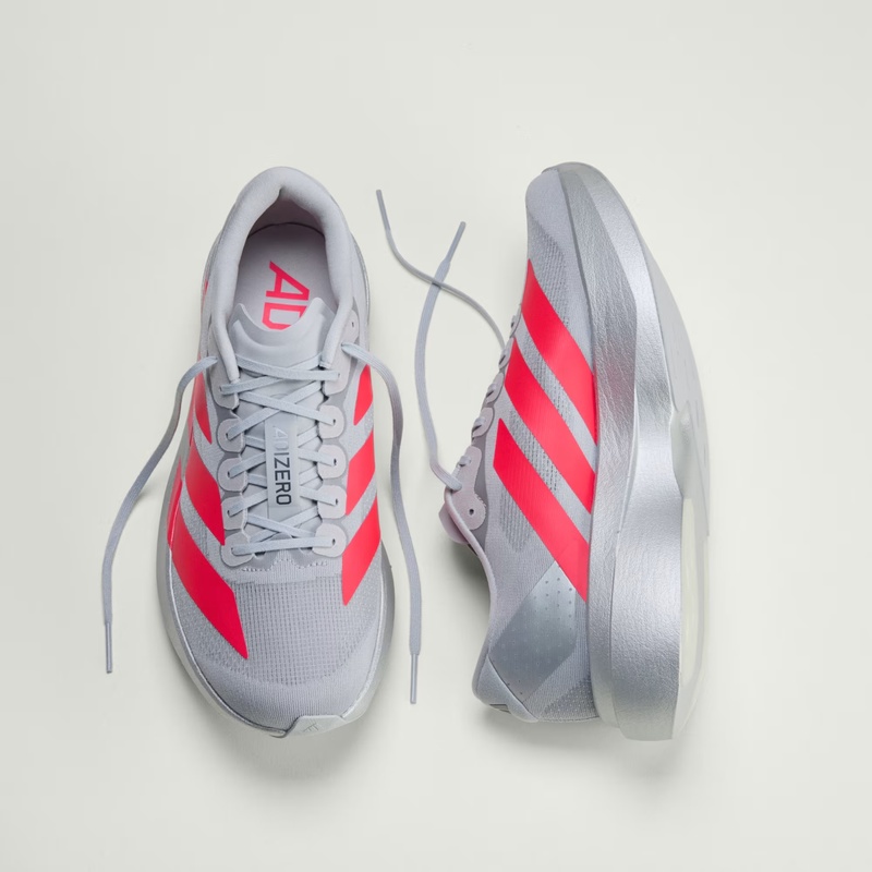 Jual Sepatu Lari Adidas Adizero Evo Sl Silver Metallic - Lucid Red - Iron Metallic Original Ki3381 - v3.ncrsport.com