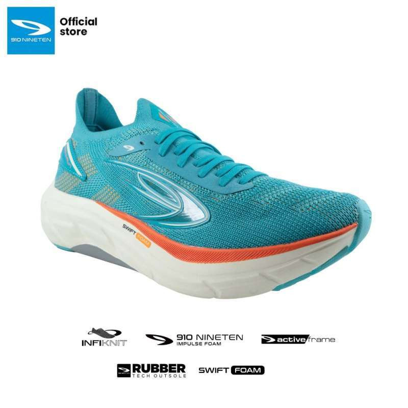 Jual Sepatu Lari Nineten Kishi Run Blue Original Kishirun-Blue - v3.ncrsport.com