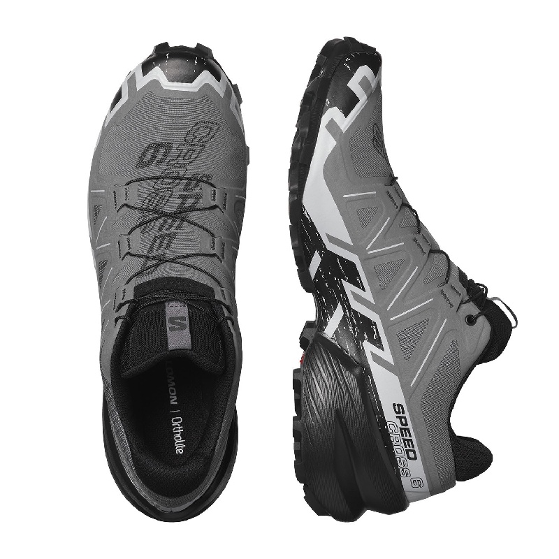 Jual Sepatu Trail Salomon Speed Cross 6 Wide Quiet Shade Original L41744100 - v3.ncrsport.com