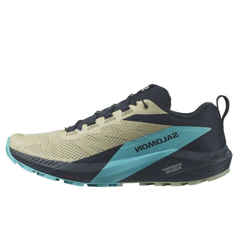 Jual Sepatu Trail Salomon Sense Ride 5 Alfalfa Blue Original L47458500 - v3.ncrsport.com