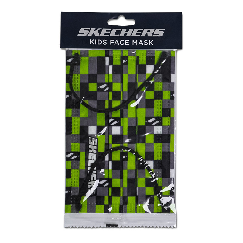 Jual Masker Sneakers Skechers Kids Face Mask Green Original Mab01Wgrn - v3.ncrsport.com