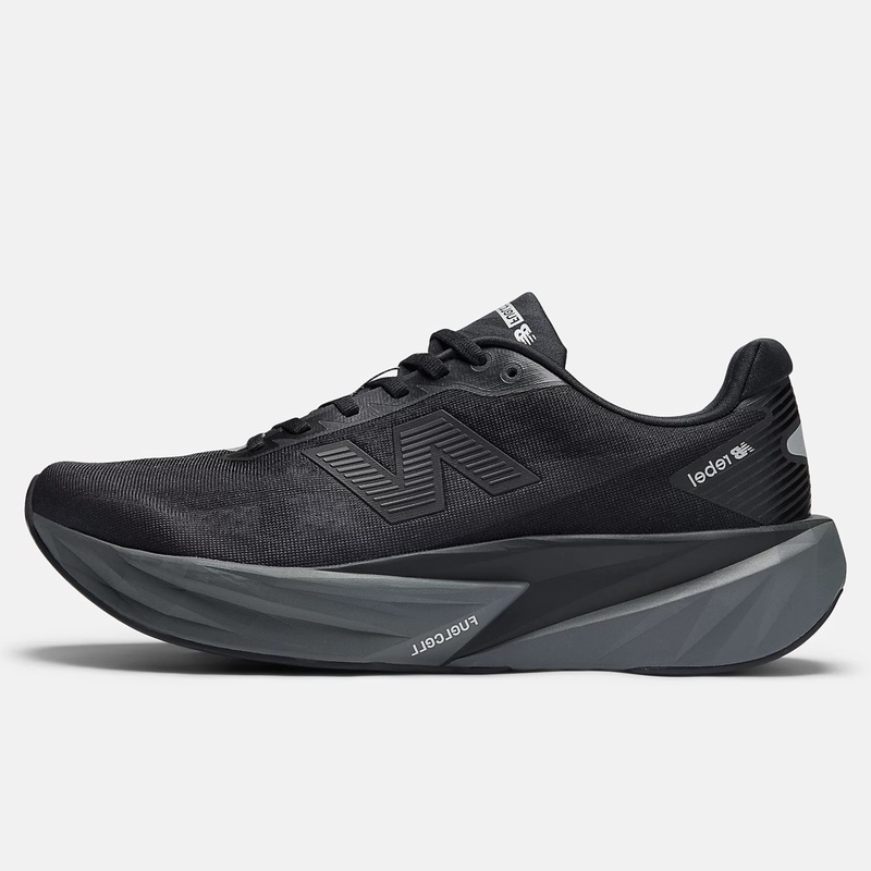 Jual Sepatu Lari New Balance Fuelcell Rebel V5 Black With Castlerock And Silver Metallic Original Mfcxlc5 - v3.ncrsport.com