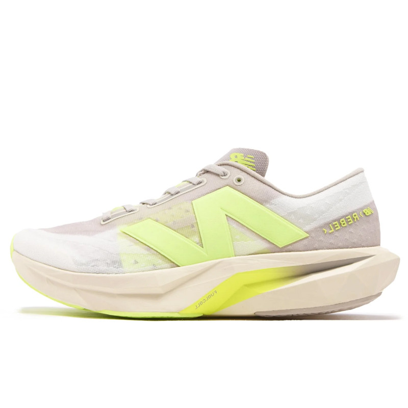 Jual Sepatu Lari New Balance Fuelcell Rebel V4 Off White Lime Original Mfcxlum - v3.ncrsport.com