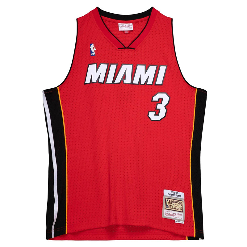 Jual Baju Basket Mitchell N Ness Dwyane Wade Miami Heat Alternate 2005-06 Red Original Mhe05Dwaunrd - v3.ncrsport.com