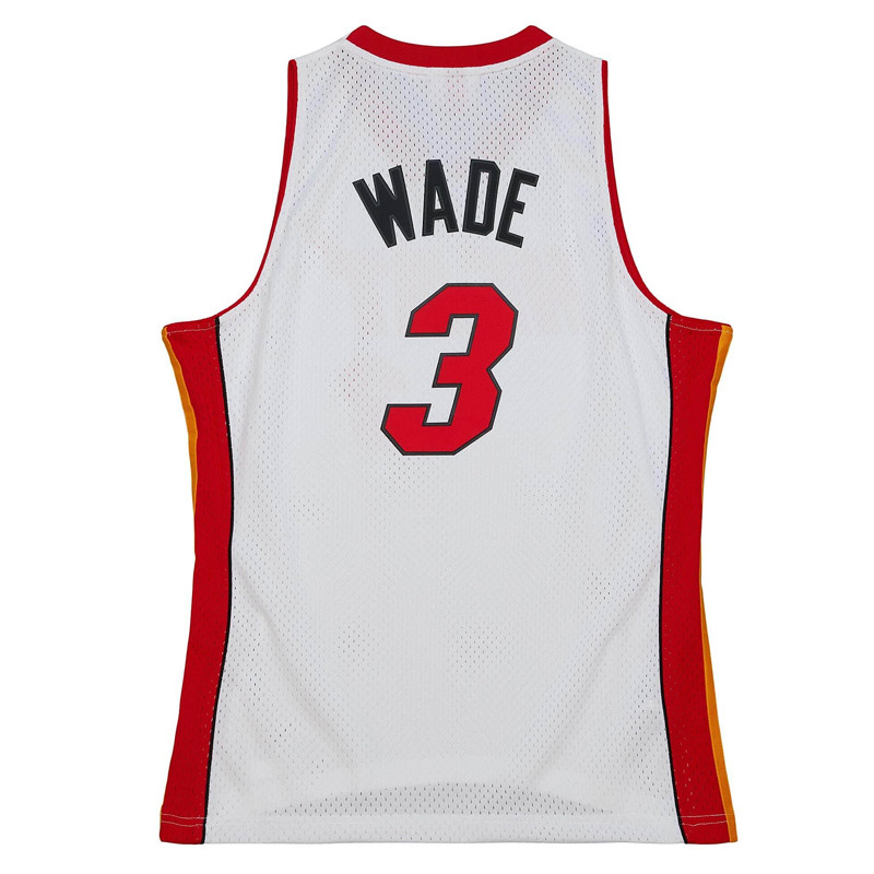 Jual Baju Basket Mitchell N Ness Swingman Dwyane Wade Miami Heat 2005-06 Jersey White Original Mhe05Dwawhit - v3.ncrsport.com