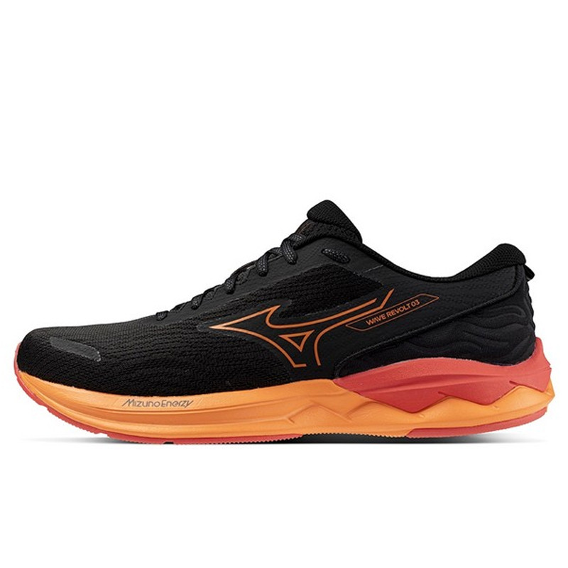 Beli Sepatu Lari Mizuno Wave Revolt 3 Black Original Mizj1Gc248101