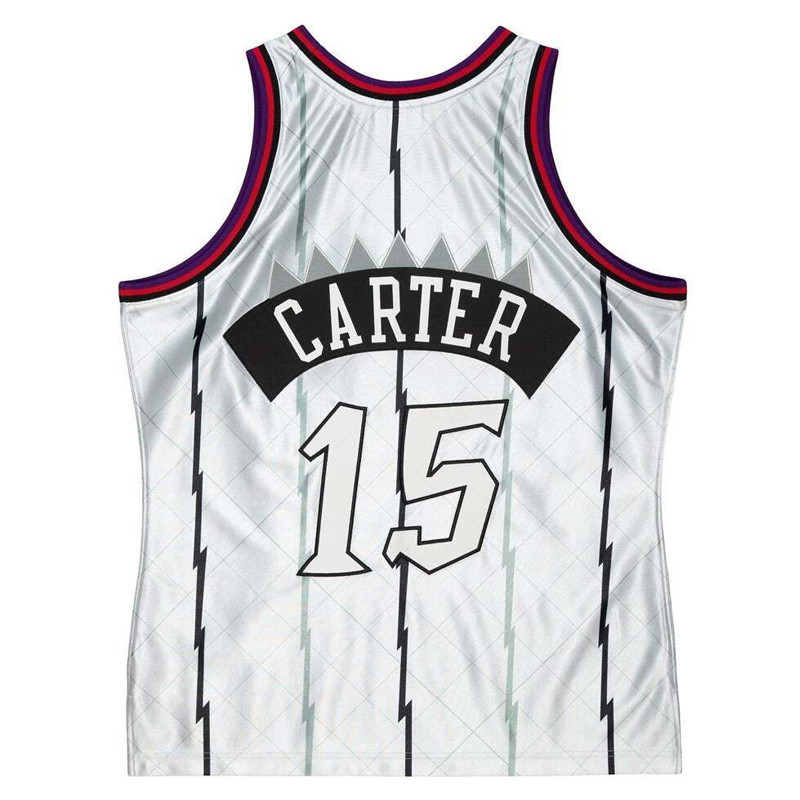 Jual Baju Basket Mitchell N Ness 75Th Platinum Swingman Vince Carter Toronto Raptors 1998-99 Jersey Silver Original Mjy4758-Tra98Vcapltn - v3.ncrsport.com