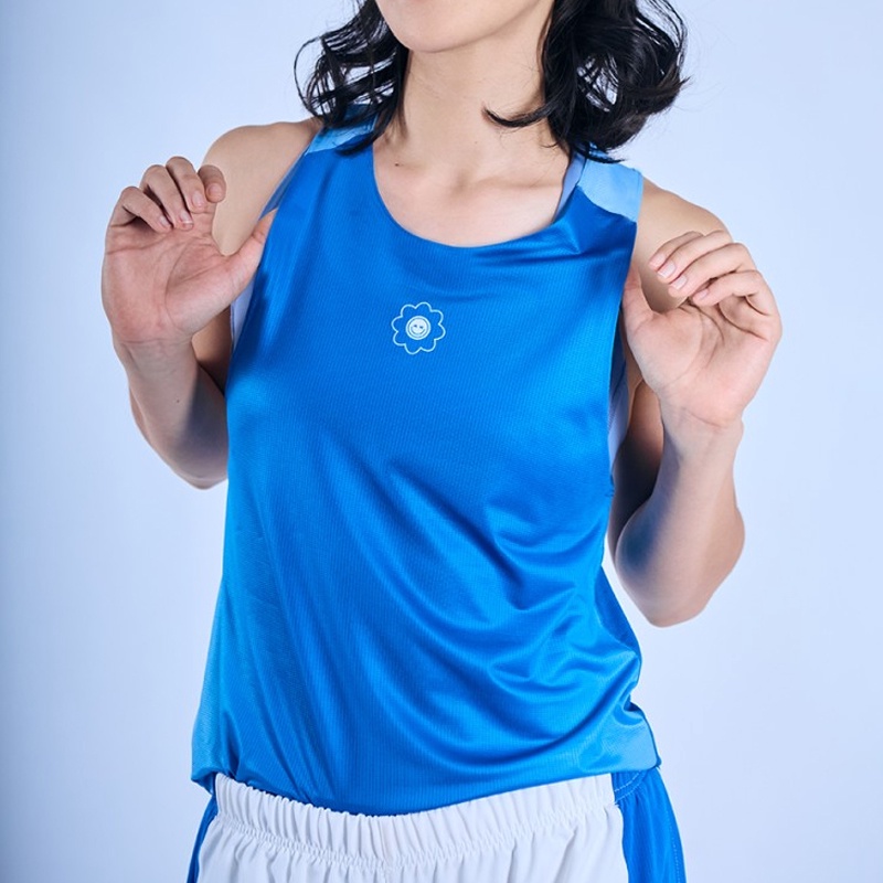 Jual Baju Lari Wanita Made For Women Wmns Sparkle Tank Top Blue Original Mw-Sparkle-Tt-Bl - v3.ncrsport.com