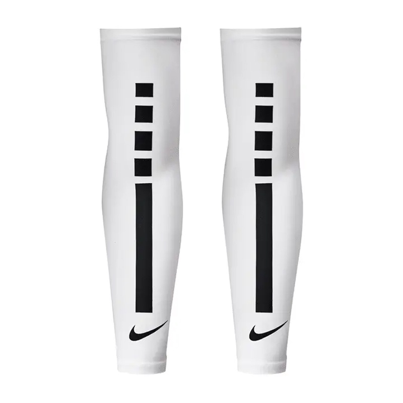 Jual Aksesoris Basket Nike Pro Elite Sleeves 2.0 White Black Original N.000.2044.127.Sm - v3.ncrsport.com