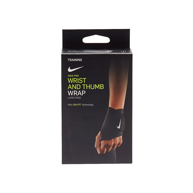 Jual Aksesoris Training Nike Pro Wrist And Thumb Wrap 3.0 Black Original N.100.0679.010.Os - v3.ncrsport.com