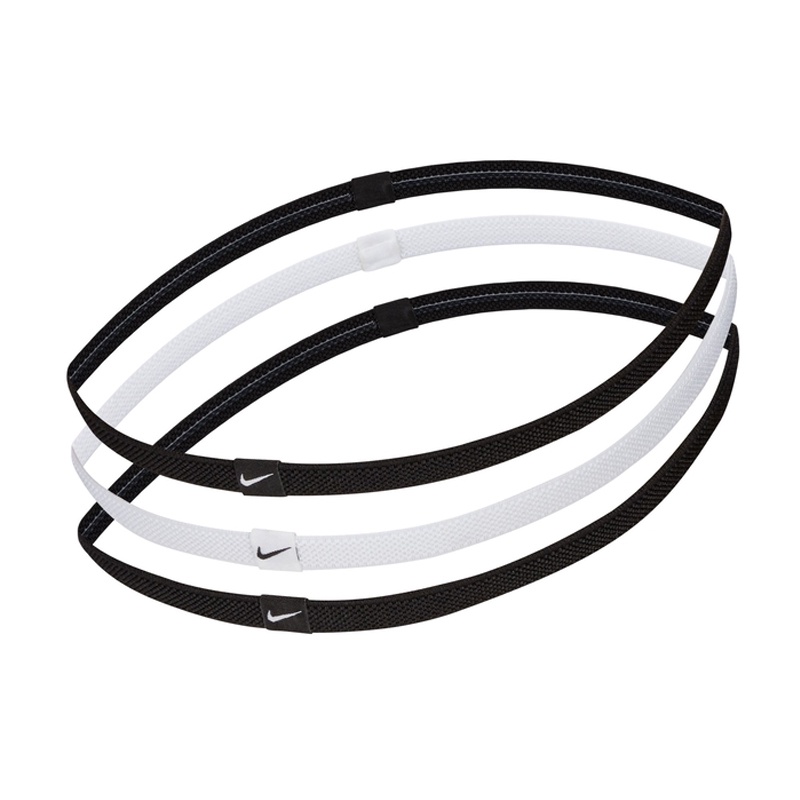 Jual Aksesoris Basket Nike Elastic Headbands (3-Pack) Grey Original N.100.4529.036.Os - v3.ncrsport.com