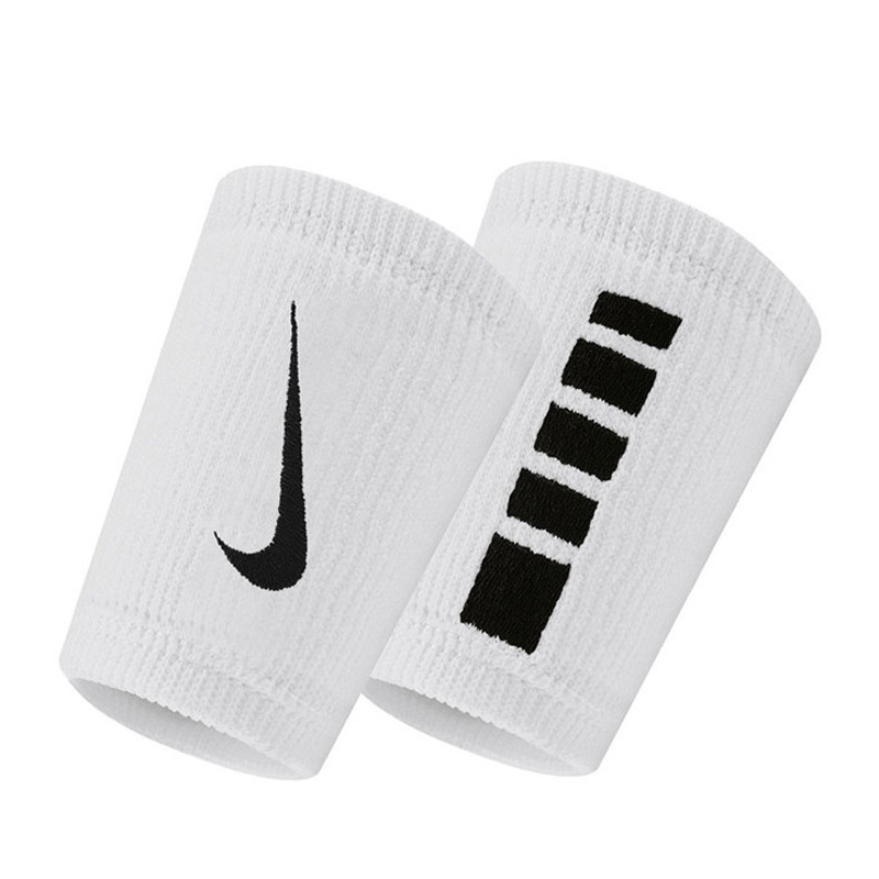 Jual Aksesoris Basket Nike Elite Long Wristbands White Black Original N.100.6700.101.Os - v3.ncrsport.com