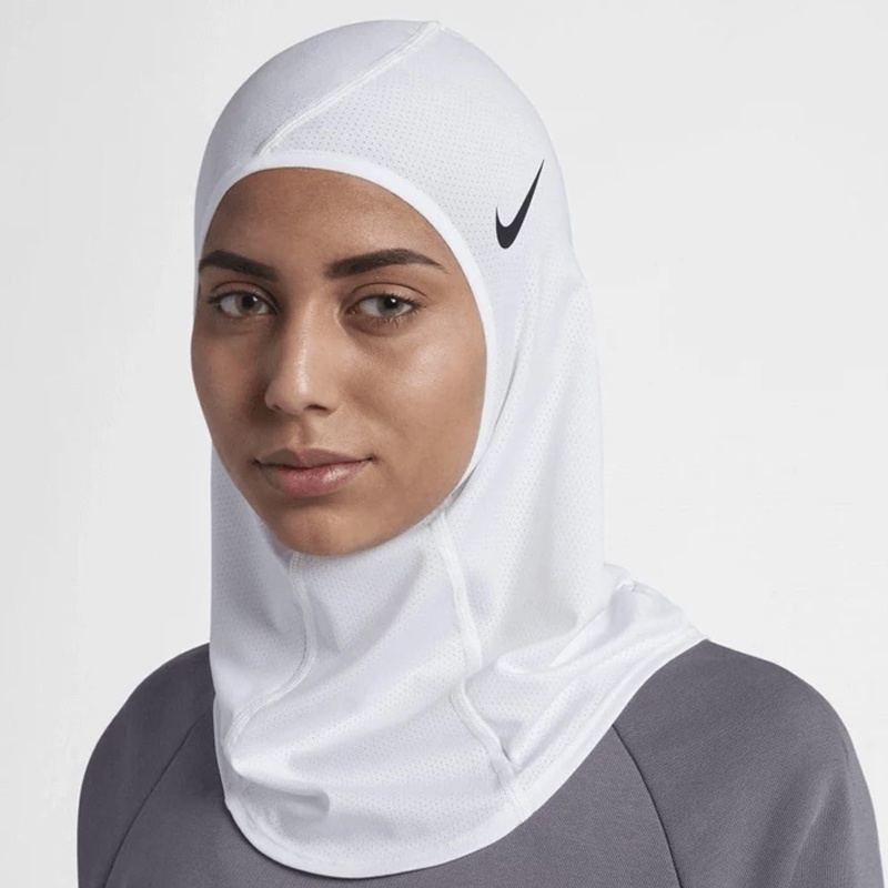 Beli Aksesoris Basket Nike Pro Hijab 2.0 White Original N0003533101Ml