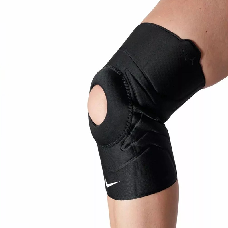 Jual Aksesoris Training Nike Pro Open Patella 3.0 Knee Sleeves Black Original N1000675010 - v3.ncrsport.com